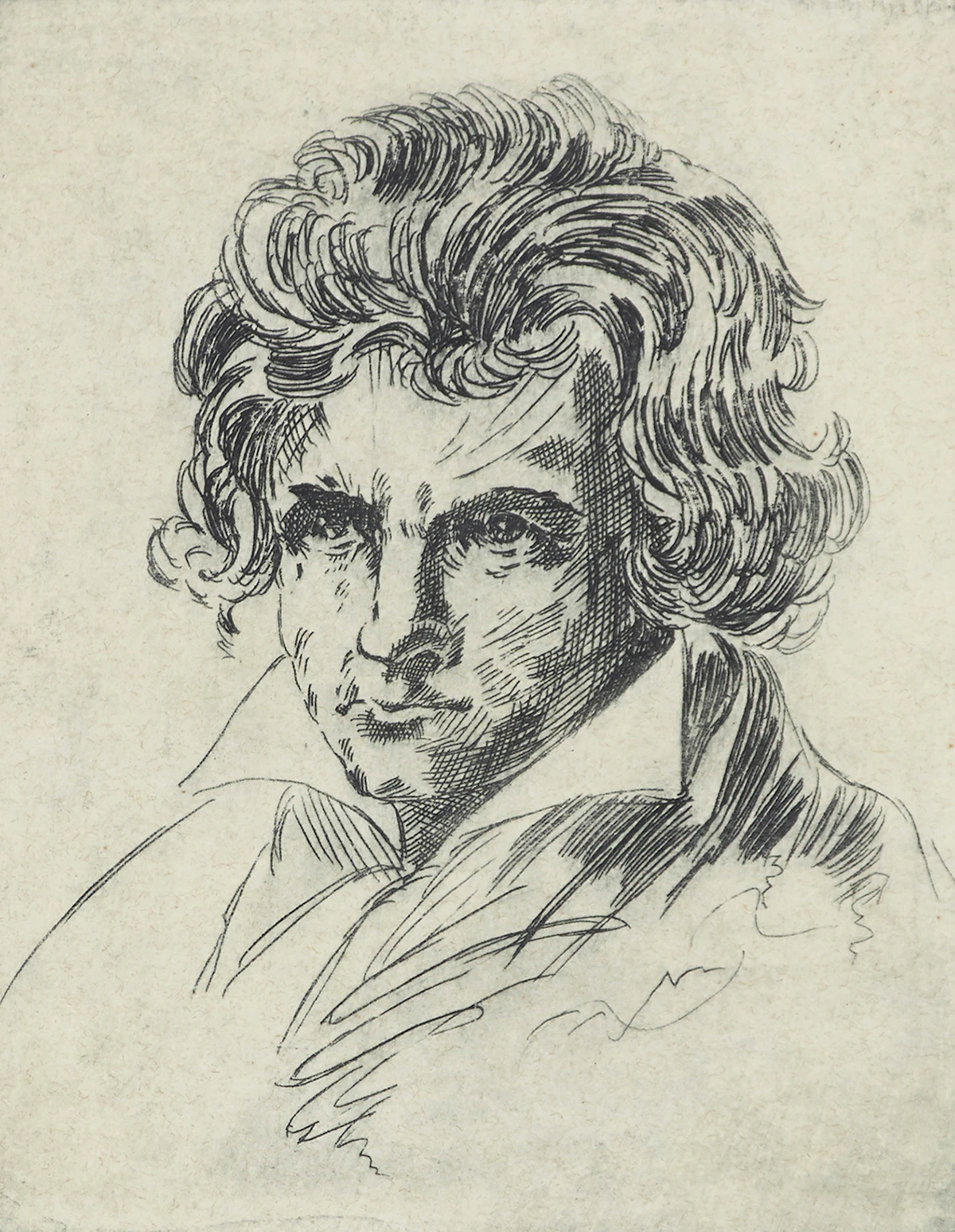 Leonard Watson, Beethoven, etching