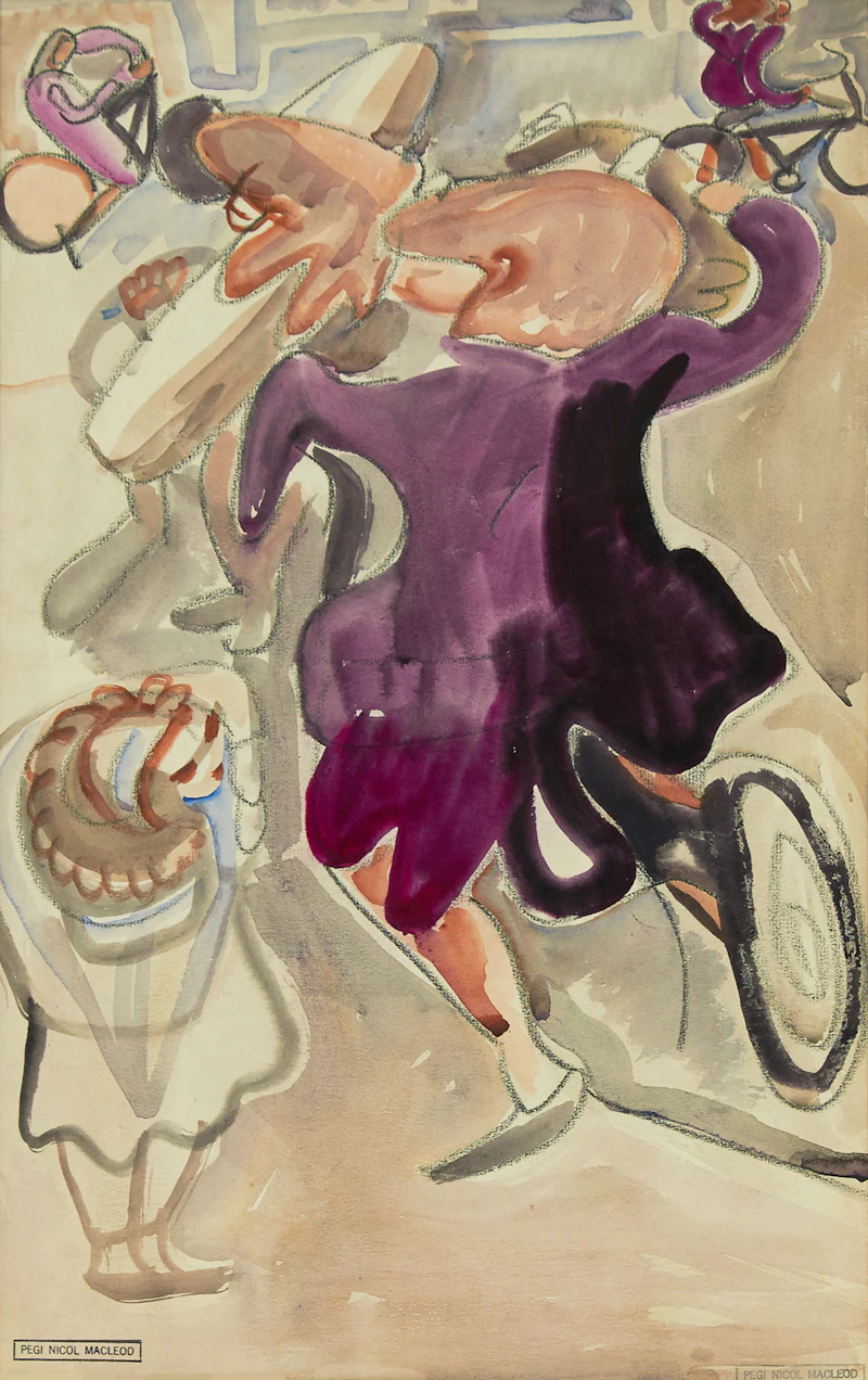 Children Playing, NYC by Pegi Nicol MacLeod