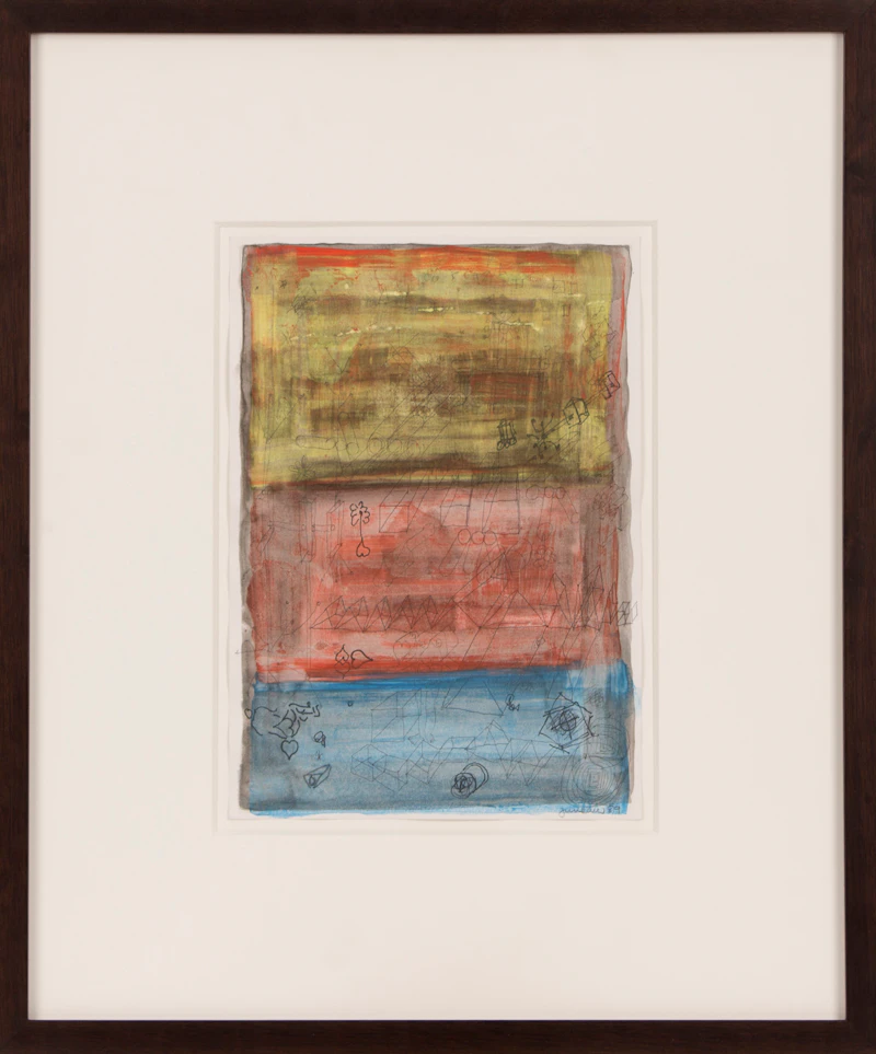 Denis Juneau, Sans titre (no. 89 - 159), mixed media - view 2