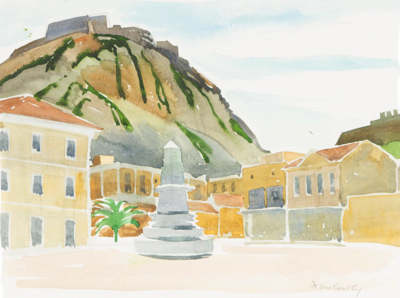 Doris Jean McCarthy, Acropois at Nauplia