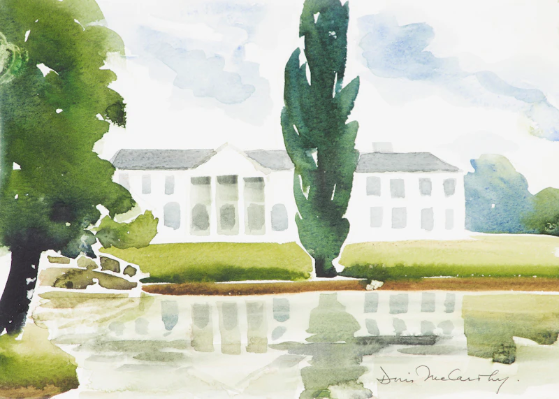 Doris Jean McCarthy, The Palace in Hungary, 1999