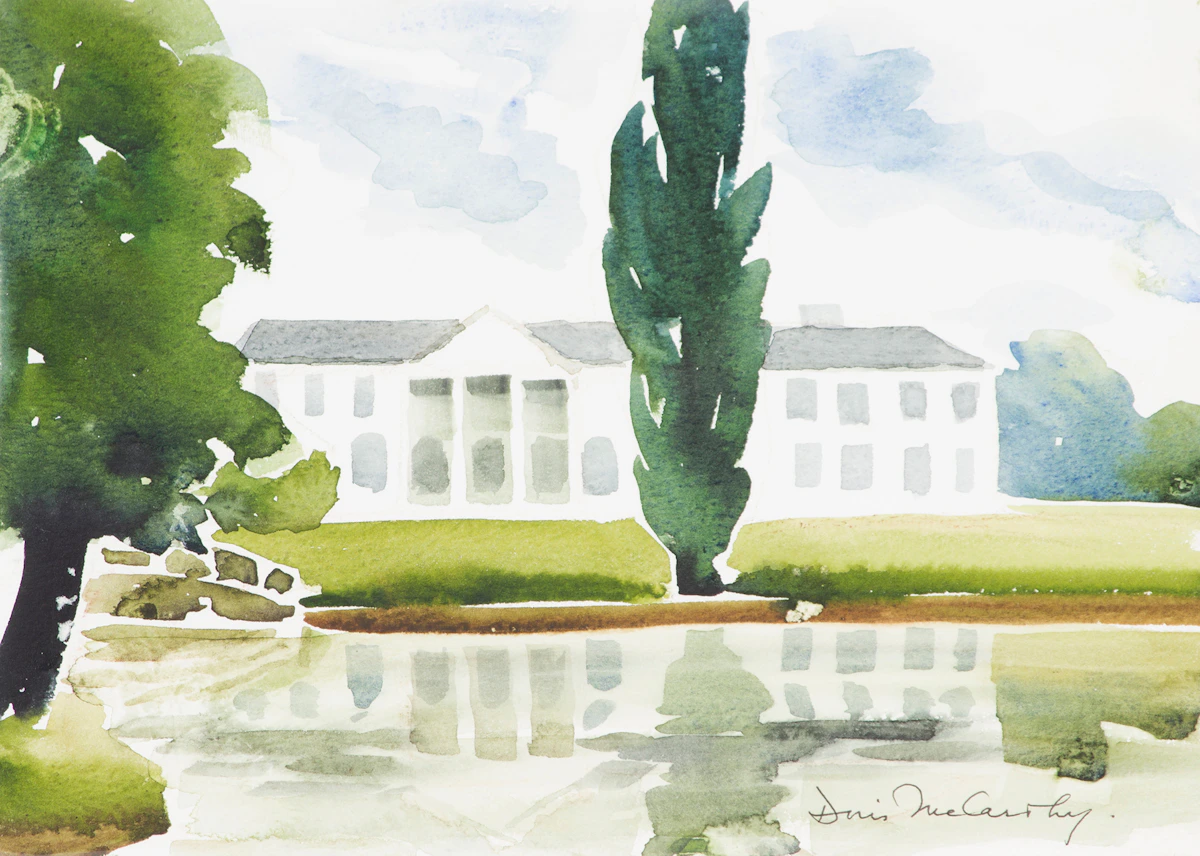 Doris Jean McCarthy, The Palace in Hungary, 1999, watercolour