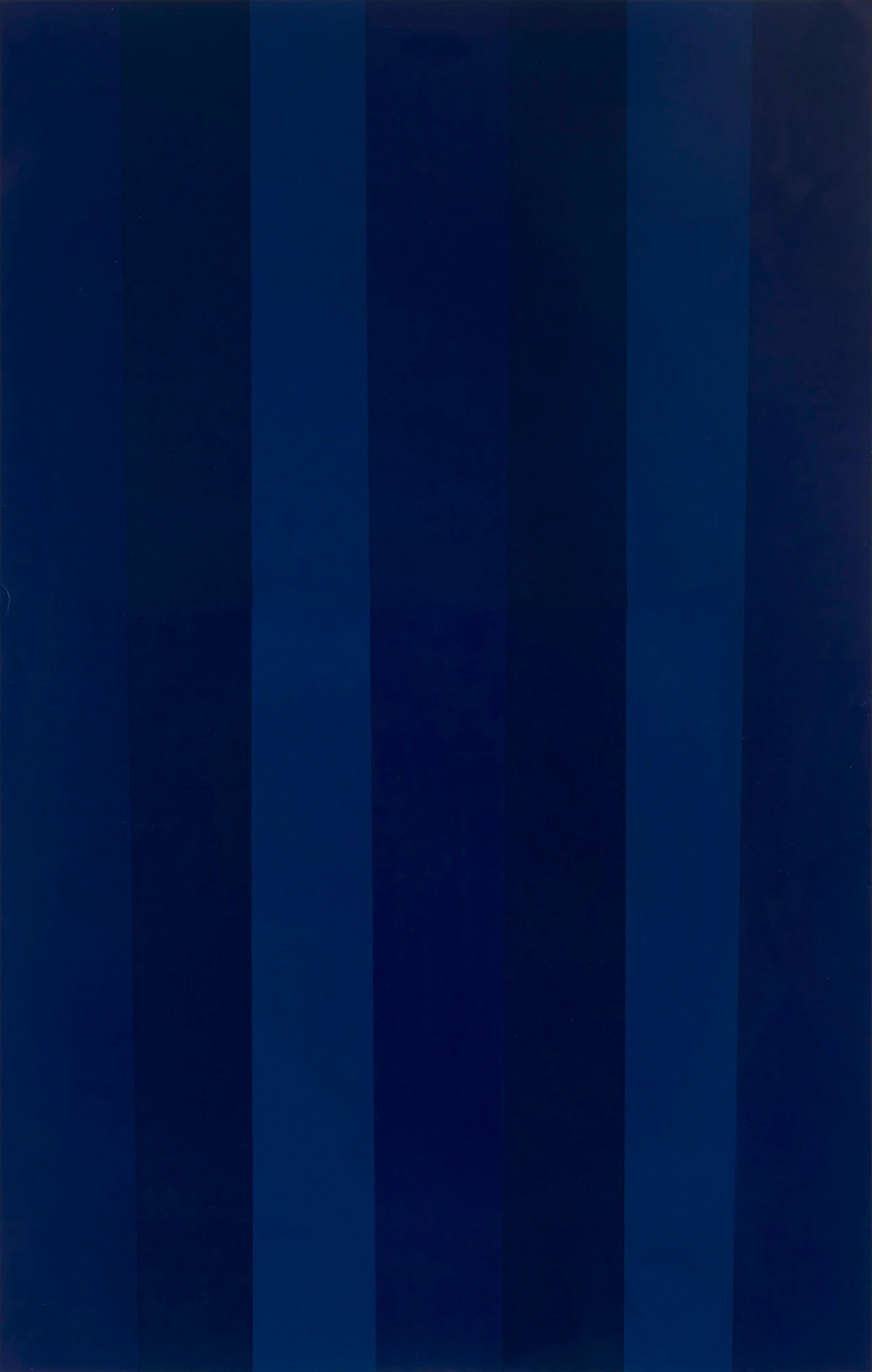 Guido Molinari, Blue Quantifier, colour silkscreen, 1992
