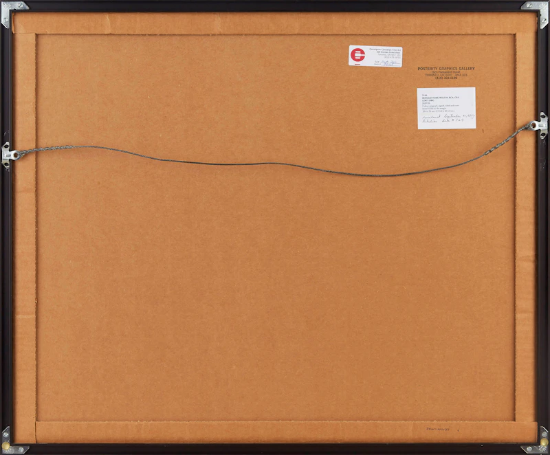 Ronald York Wilson, Jaipur, colour screenprint - view 3