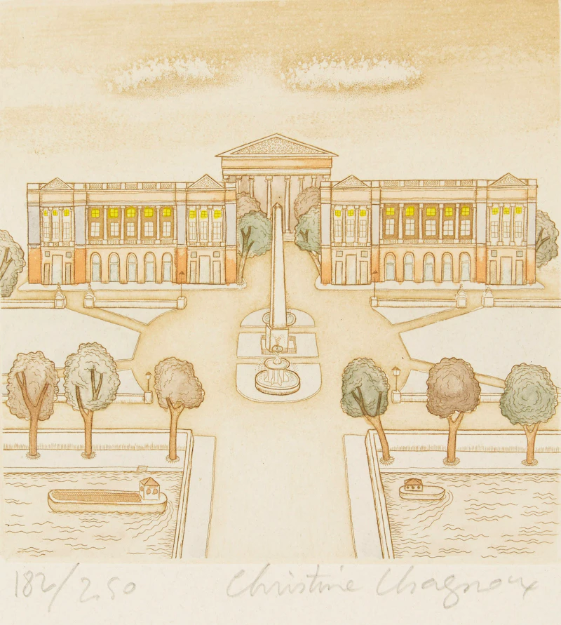 Place de la Concorde by Christine Chagnoux