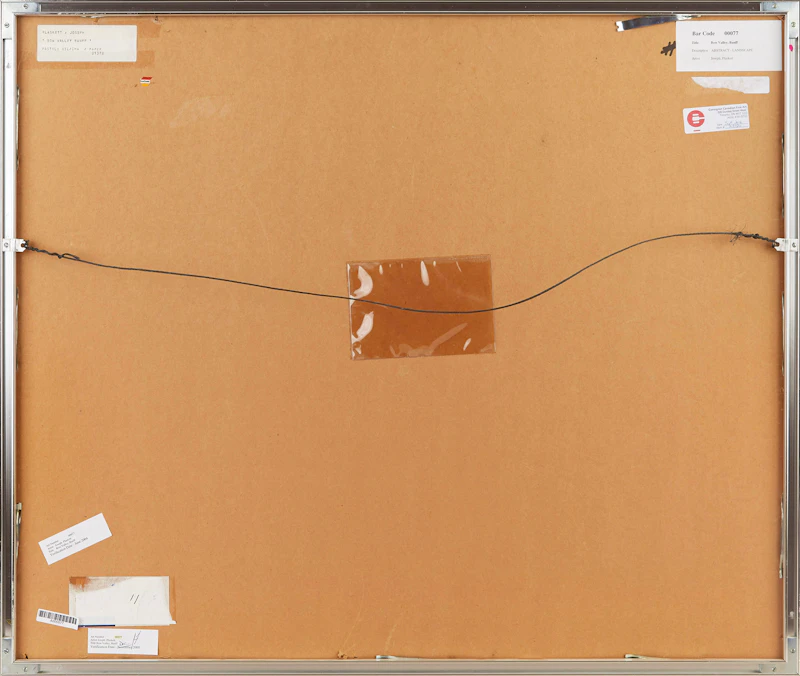 Joseph Francis Plaskett, Bow Valley, Banff, pastel, 1974 - view 3