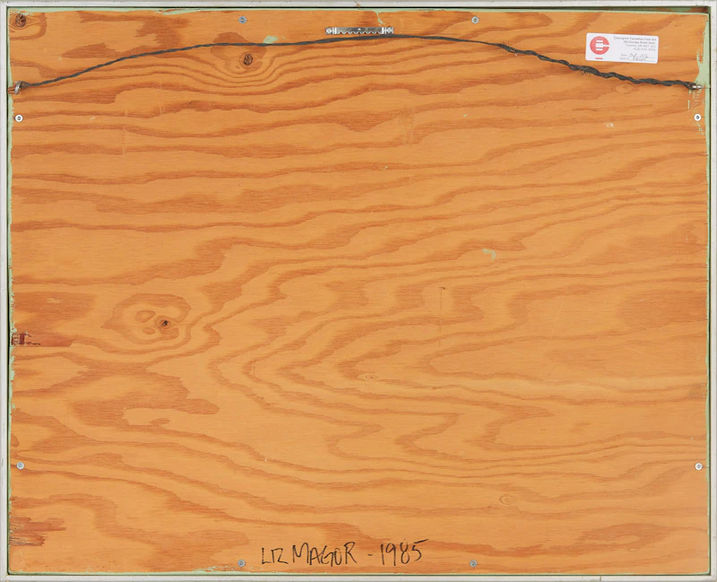 Liz Magor, Untitled, relief painting, 1985 - view 3