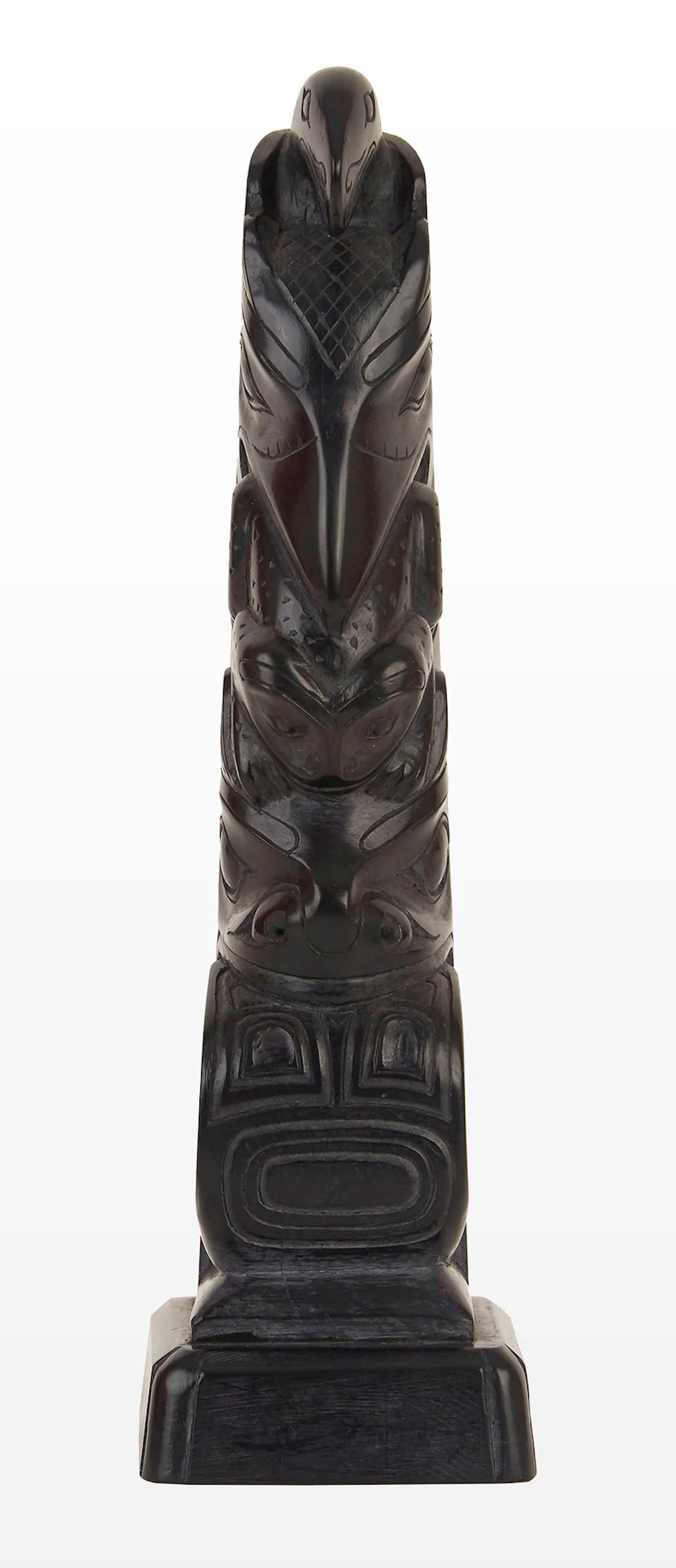 Claude Davidson, Totem , argellite, 1973