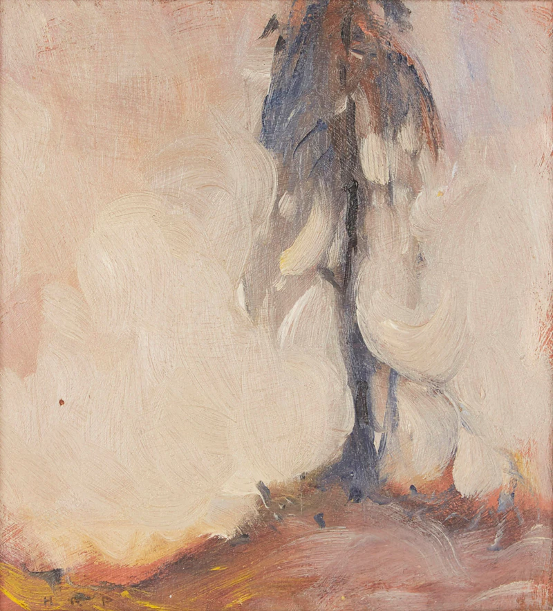 Love Tree Hilltop by Hal Ross Perrigard