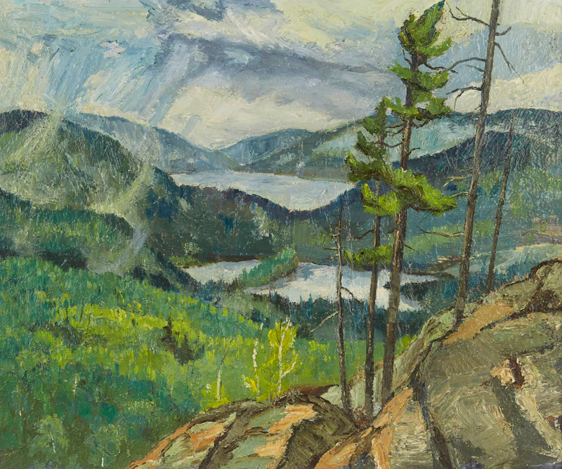 Lawrence Nickle, Meeting of Two Rivers, Algonquin Park