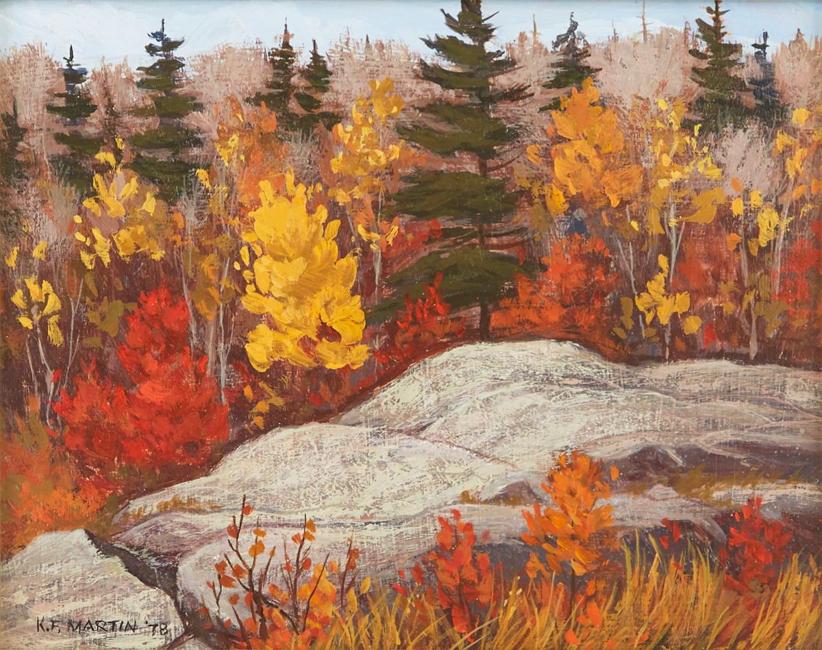 Kenneth F. Martin, Shield Country, acrylic on board, 1978