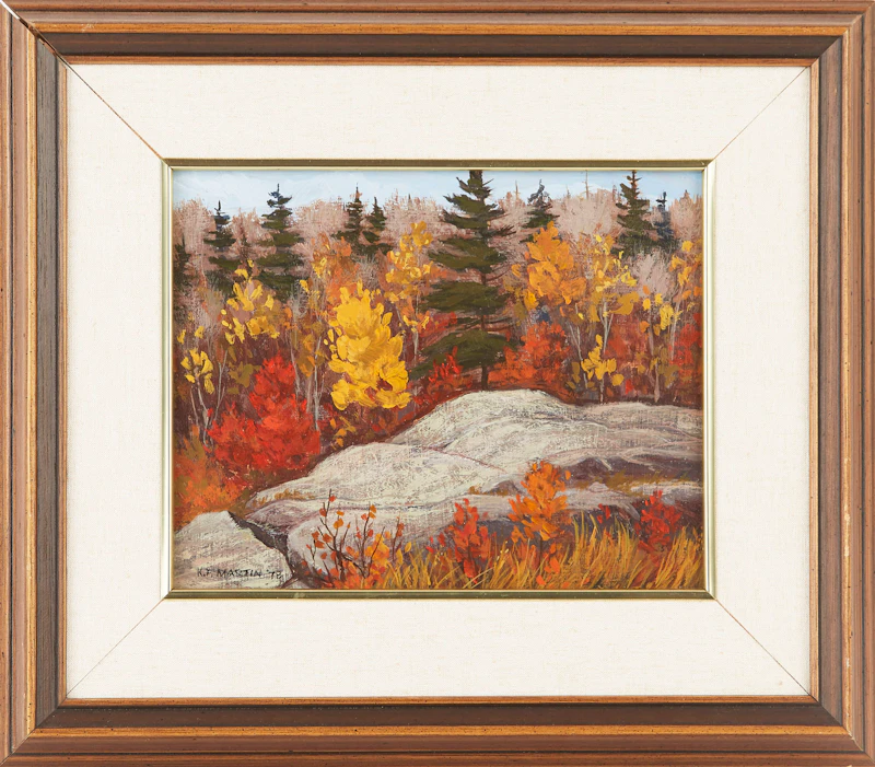 Kenneth F. Martin, Shield Country, acrylic on board, 1978 - view 2