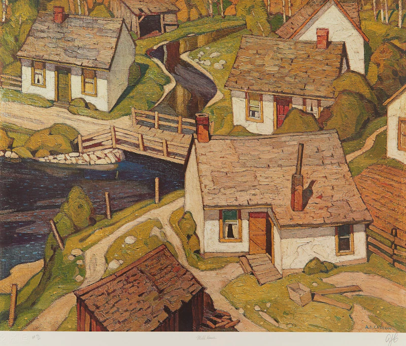 Alfred Joseph Casson, Mill House; Birch Island; In the Islands, Georgian Bay