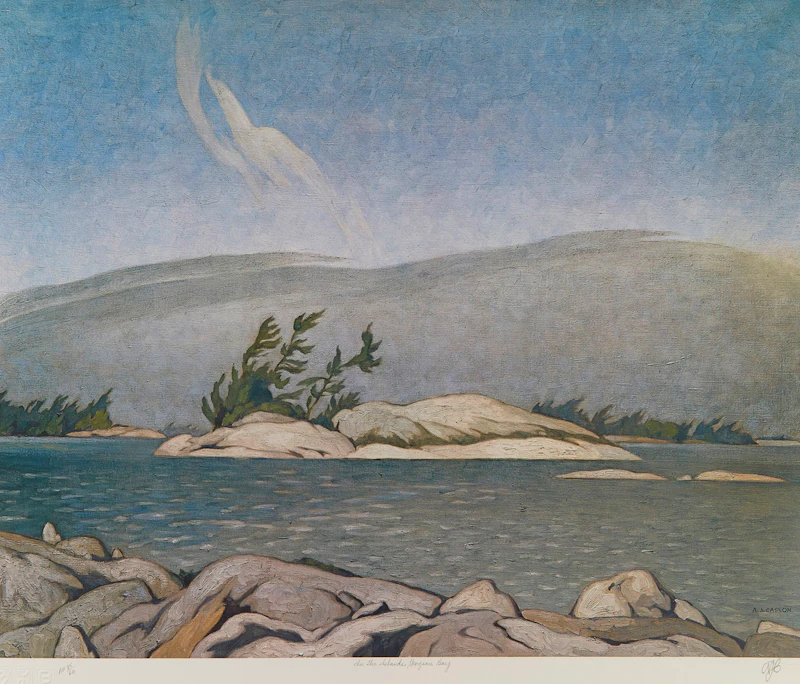 Alfred Joseph Casson, Mill House; Birch Island; In the Islands, Georgian Bay, three colour serigraphs - view 3