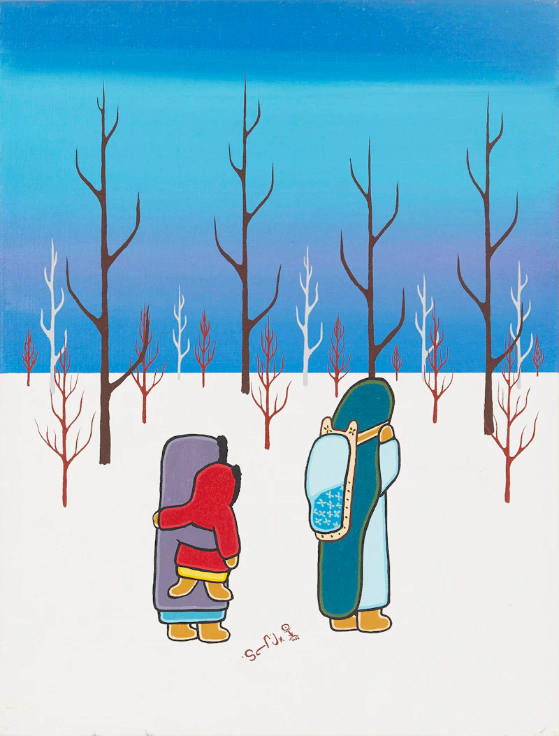 Mom! Greta is Getting too Heavy by Shirley Cheechoo