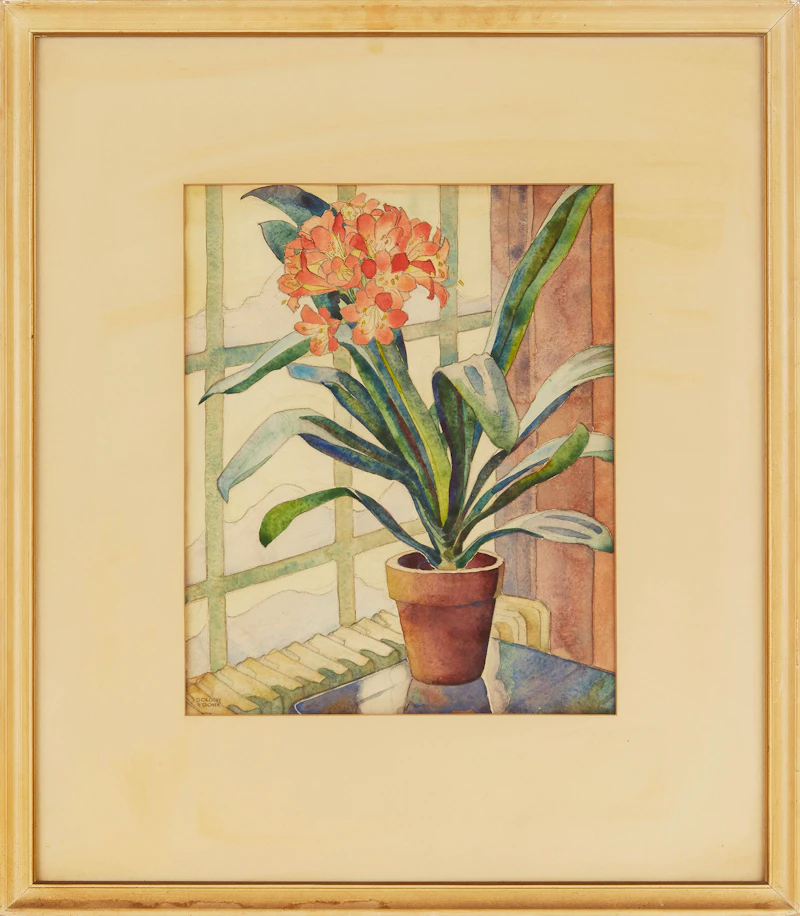 Dorothy Haines Hoover, Arrowhead, watercolour - view 2