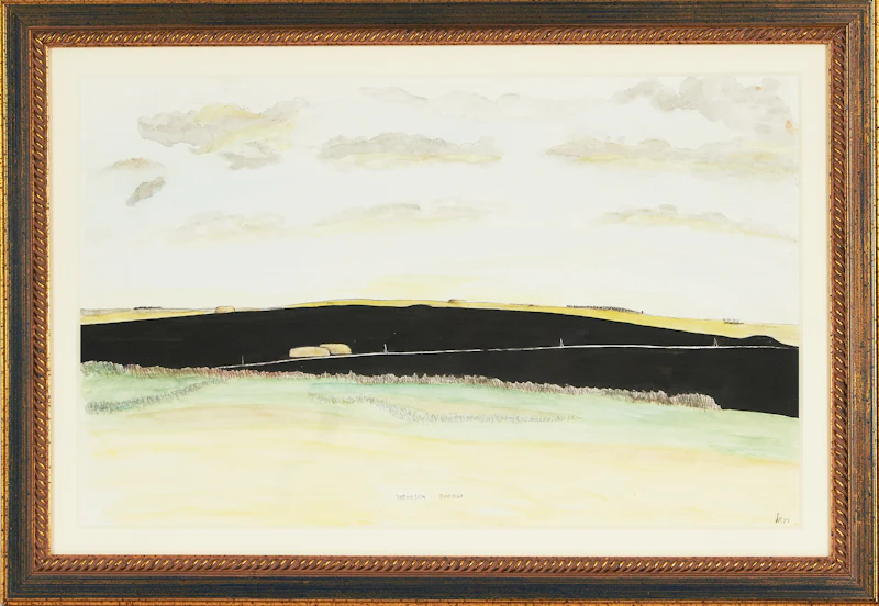 William Kurelek, To My Father’s Village, watercolour, 1977 - view 2