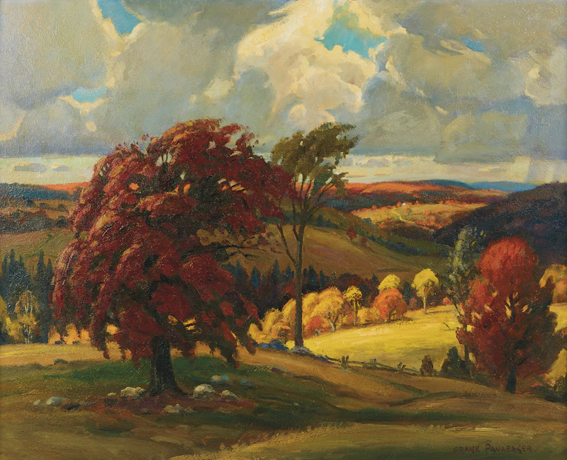Frank Shirley Panabaker, Autumn Landscape