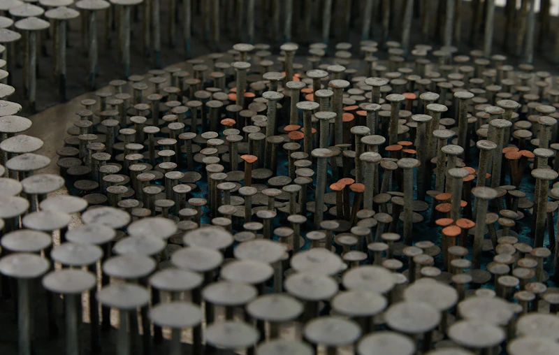 David Gerry Partridge, Configuration #2, mixed media relief sculpture, 1965 - view 3