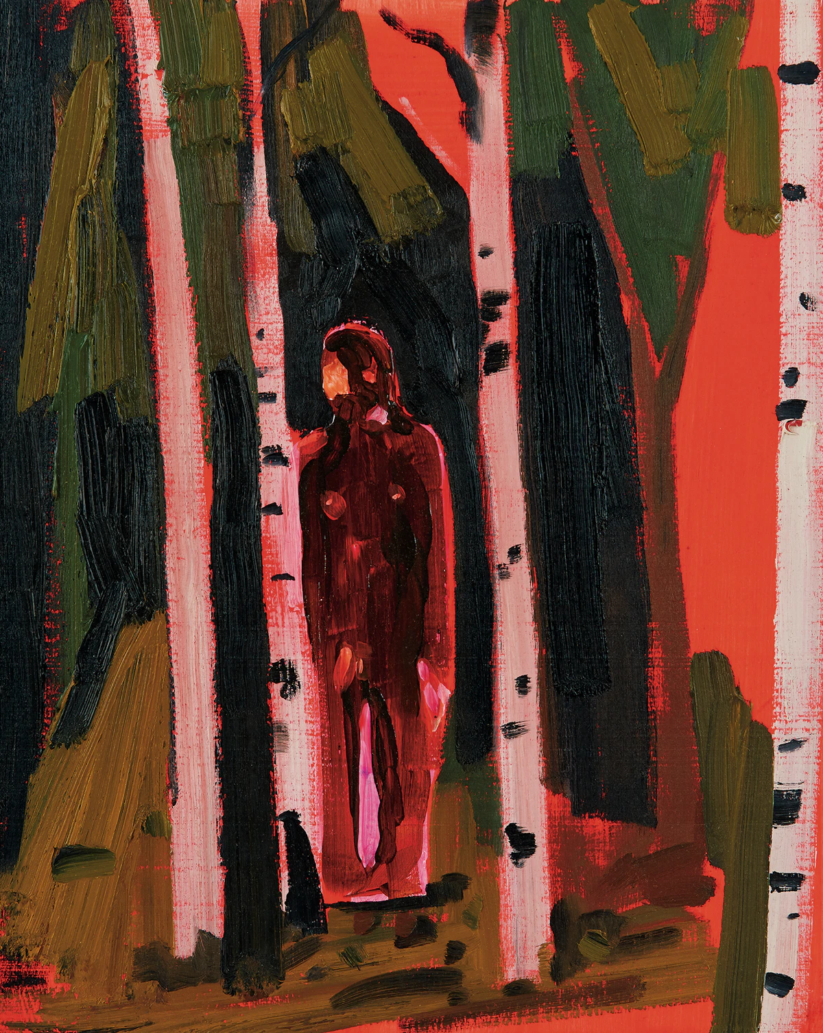 Kim Dorland, Hoax, oil on board, 2006