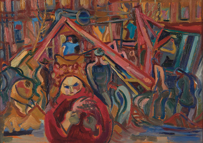 Red Coat by Pegi Nicol MacLeod