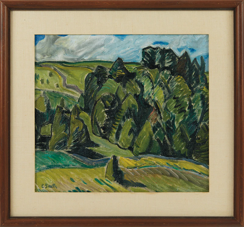 Ethel Seath, Summer Landscape, oil on canvas - view 2