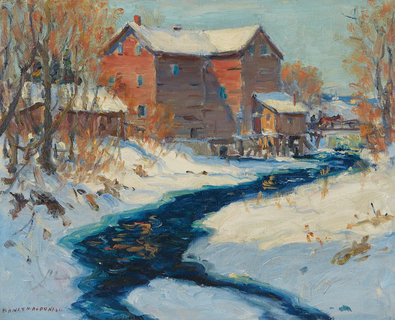 Mill at Codrington by Manly Edward MacDonald