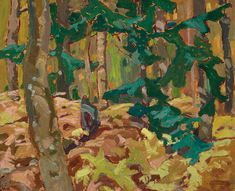 Franklin Carmichael, Bracken, Lansing