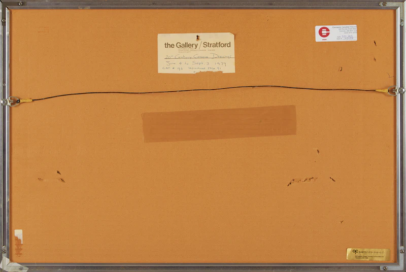 Sorel Etrog, Studies for Sculpture, pencil drawing, 1962 - view 3