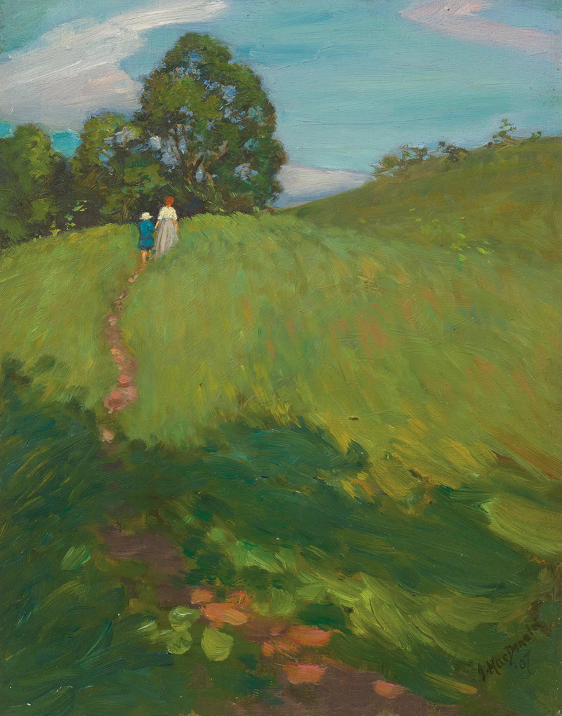 James Edward Hervey MacDonald, A Hill Path, High Park