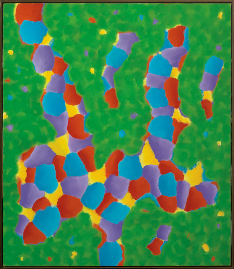 Gershon Iskowitz, Painting A, oil on canvas, 1982 - view 2