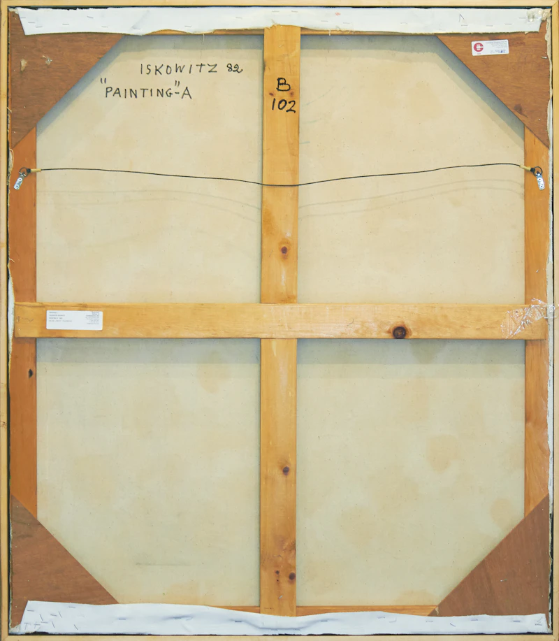 Gershon Iskowitz, Painting A, oil on canvas, 1982 - view 3
