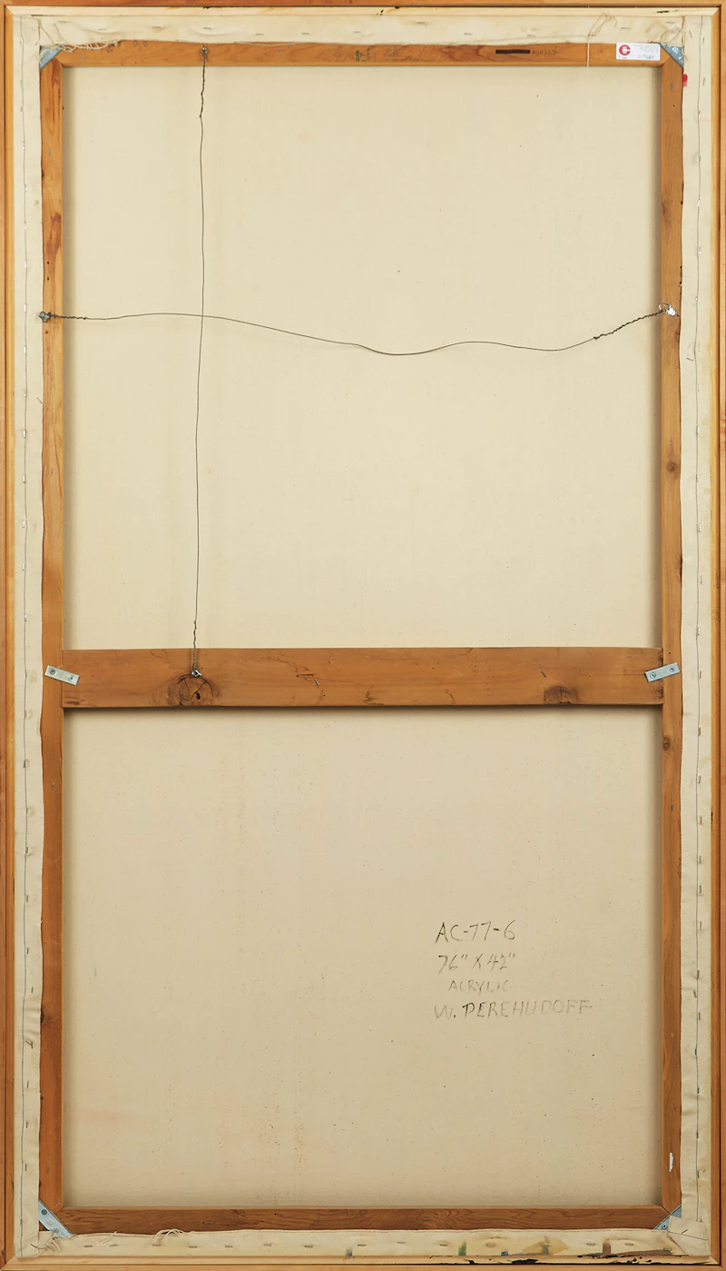 William Perehudoff, AC-77-6, acrylic on canvas, 1977 - view 4
