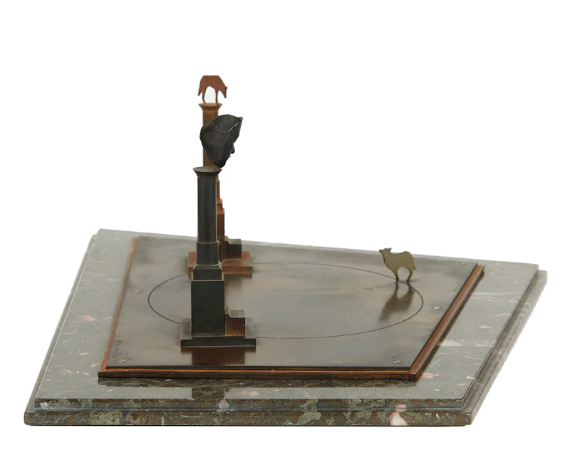 John McEwen, Maquette for After Babel, bronze, 1993 - view 8