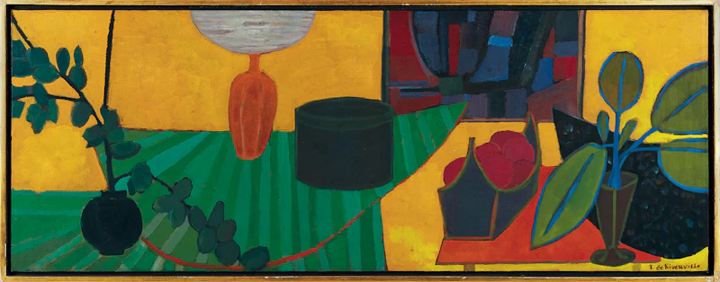 Louis de Niverville, Still Life, oil on canvas - view 2