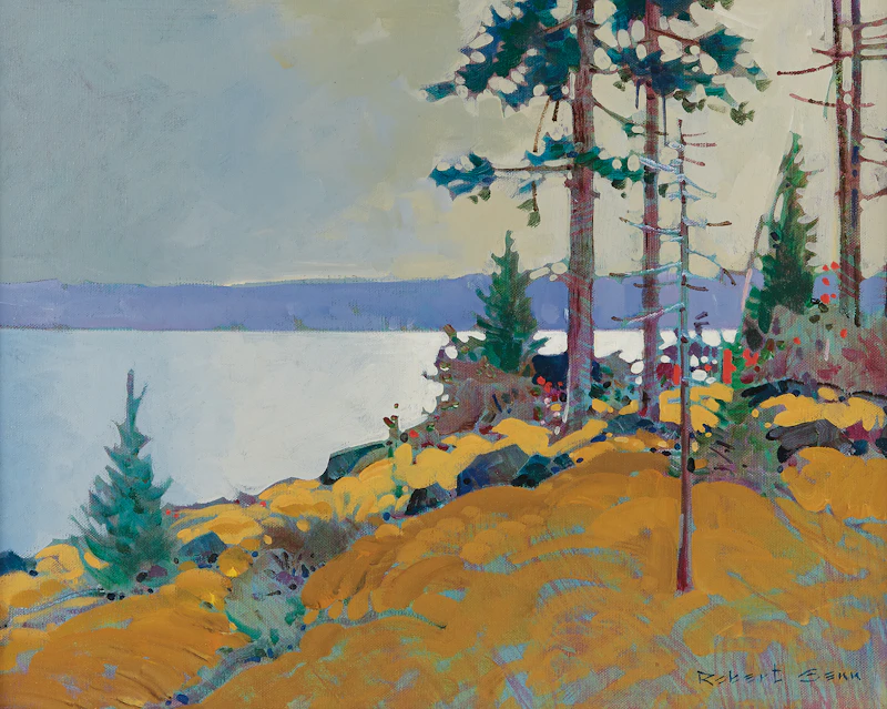 Robert Genn, Gulf Light, oil on canvas - view 1