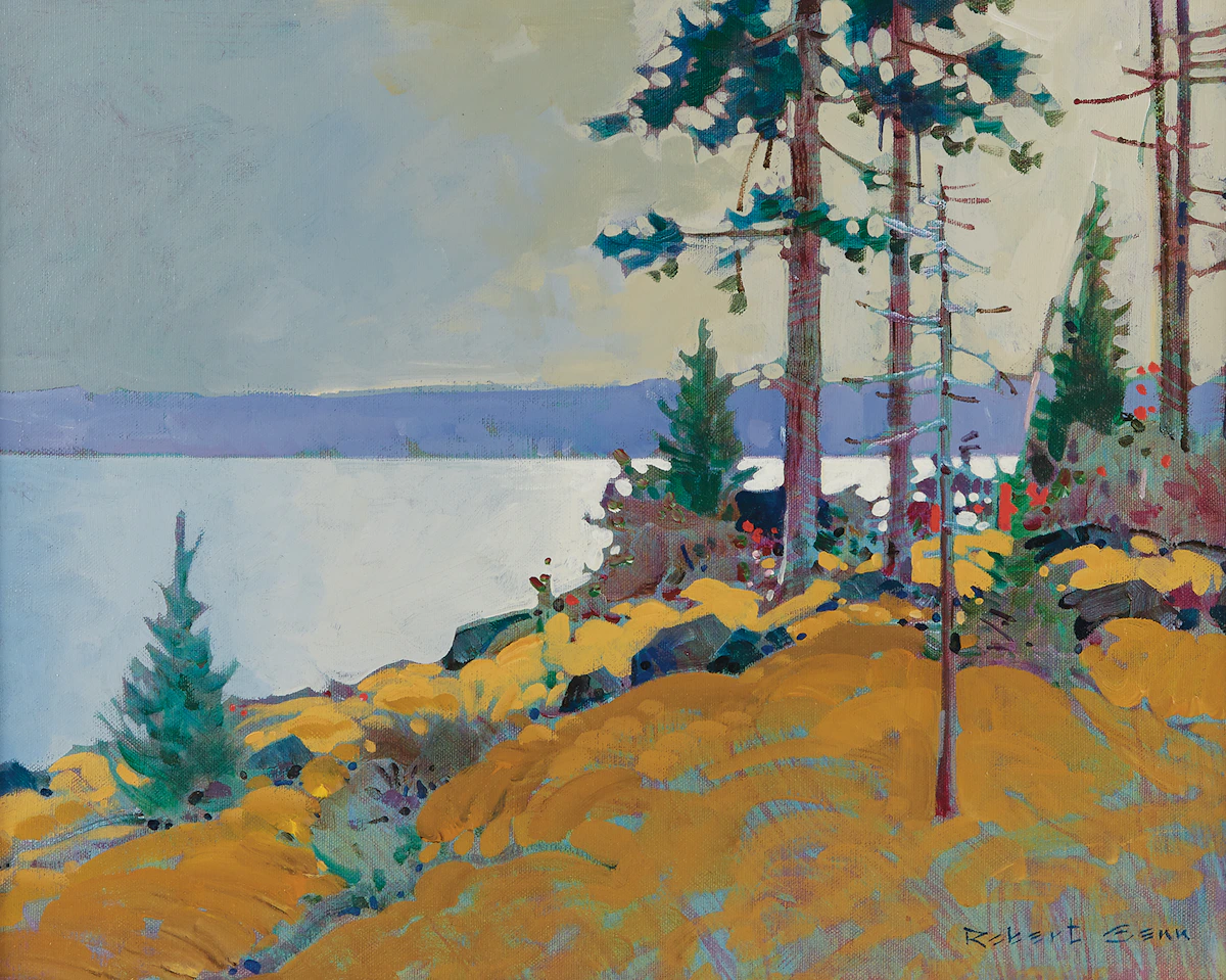Robert Genn, Gulf Light, oil on canvas