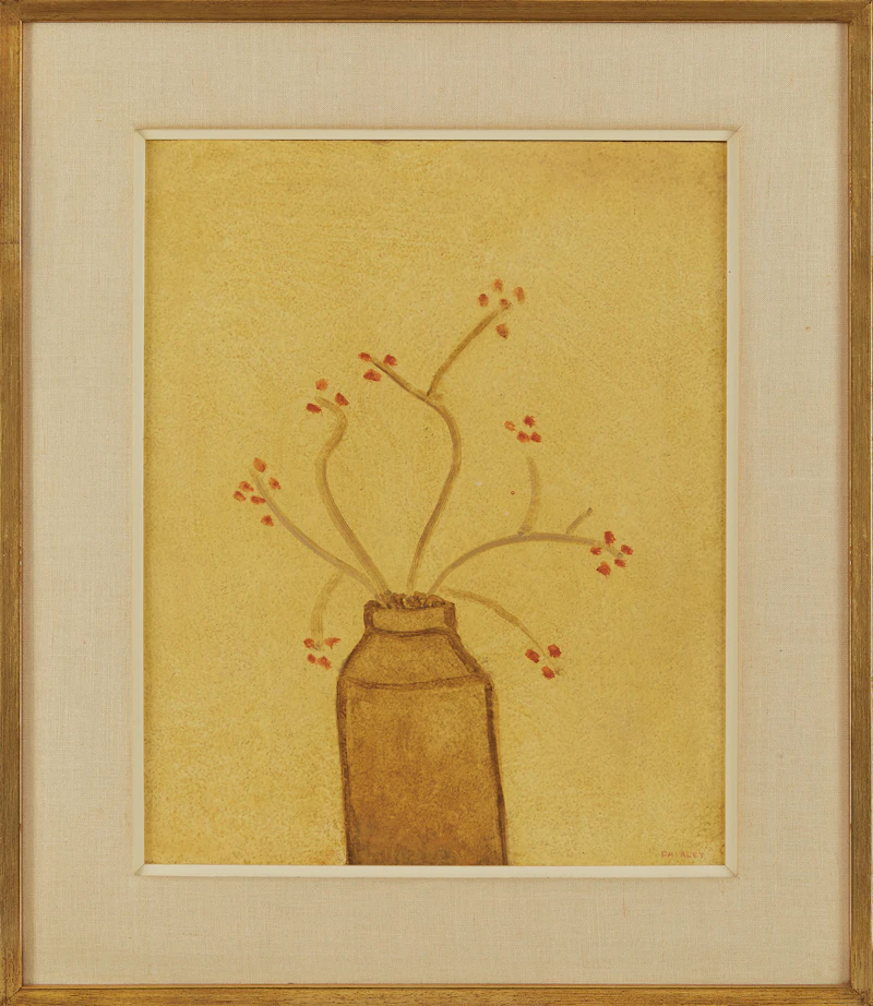 Barker Fairley, Bitter Sweet (2), oil on board, 1979 - view 2