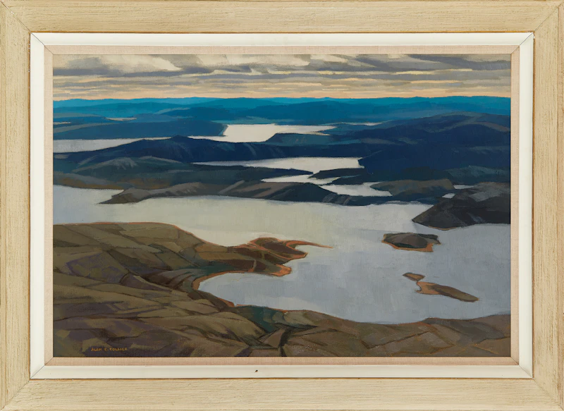 Alan Caswell Collier, Big River, Labrador, oil on canvas - view 2