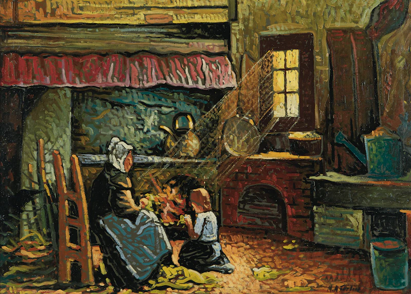 Marc-Aurèle Fortin, Intérieur