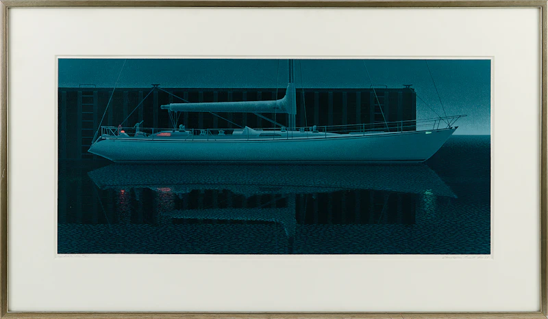 Christopher Pratt, My Sixty-One, colour serigraph - view 2