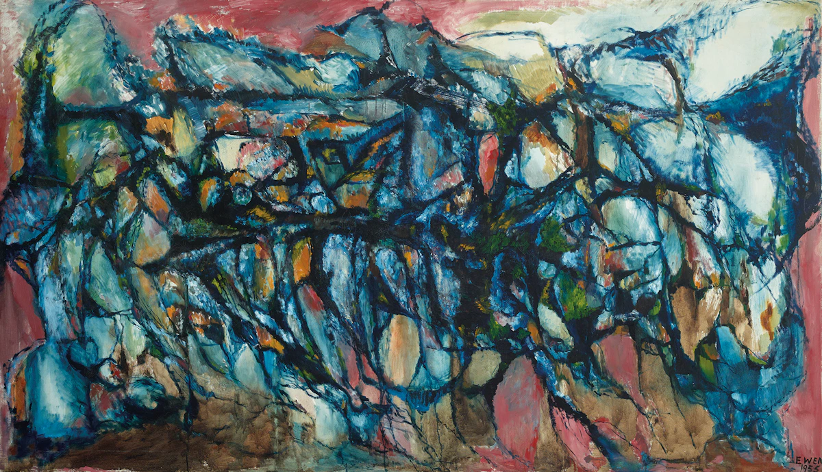 William Paterson Ewen, Untitled (1955), oil on canvas, 1955