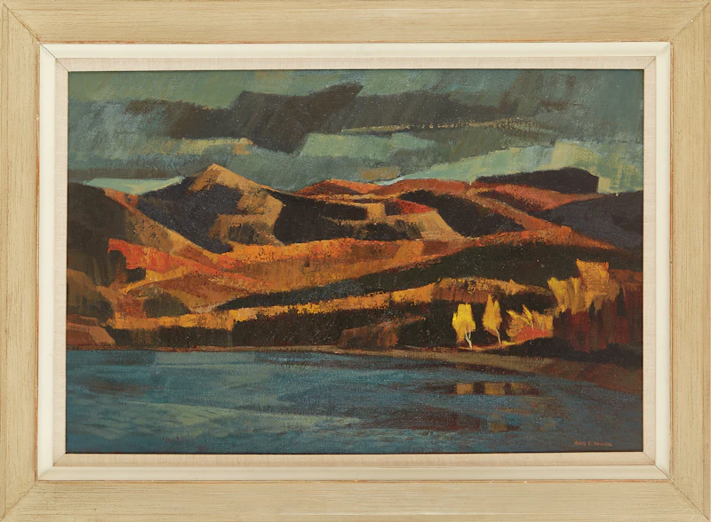 Alan Caswell Collier, Alona Bay, Lake Superior, October, oil on canvas - view 2