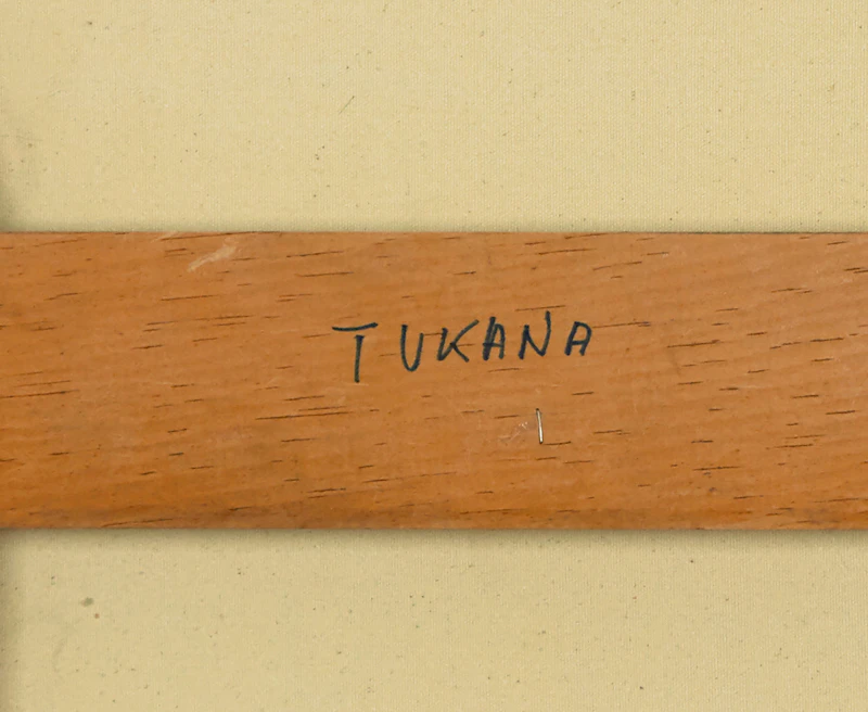Louis Comtois, Tukana, acrylic on canvas, 1975 - view 4