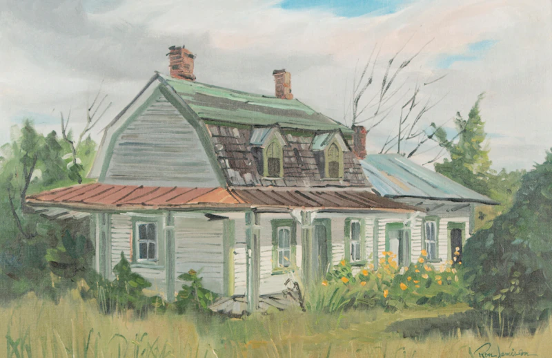 Old House, Riverfield, Quebec by Ron Jamieson