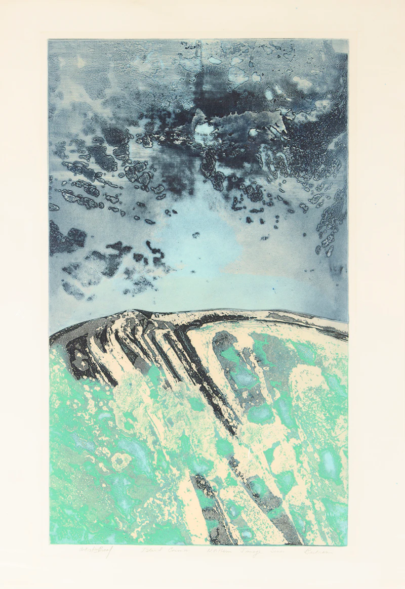 Edward John Bartram, Island Cosmos, Northern Image Series, colour etching - view 2