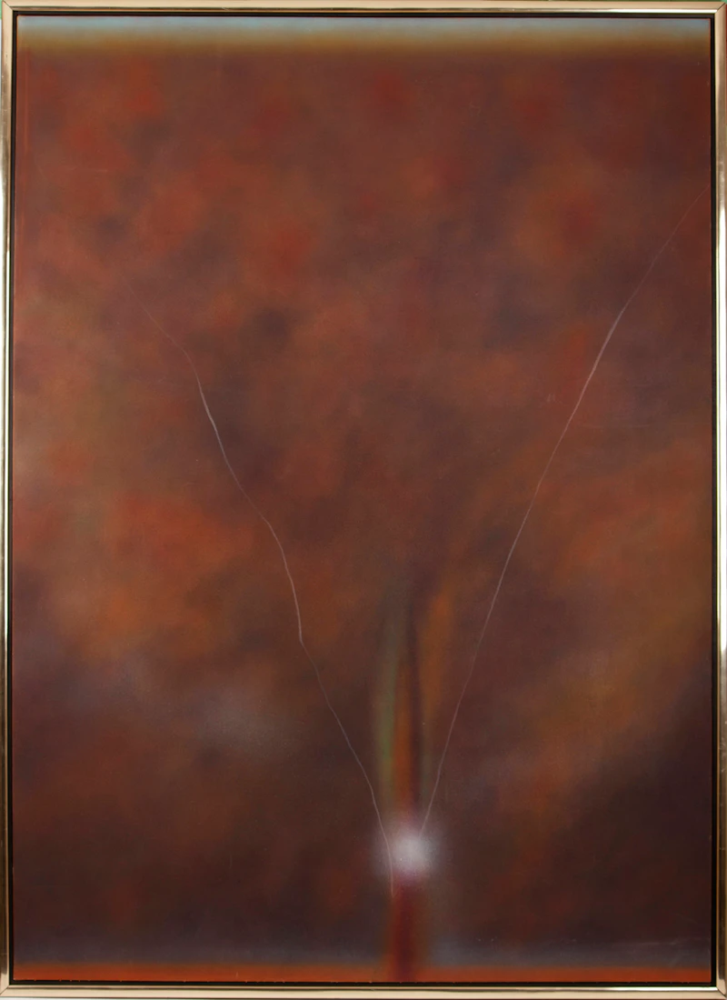 Charles Rolston, Passages #4, acrylic on canvas, 1984 - view 2