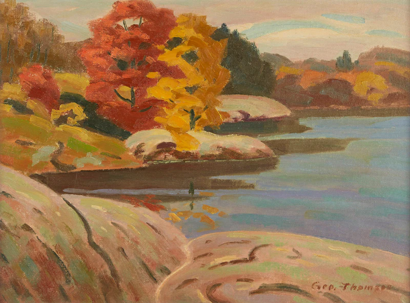 George Thomson, A Rocky Shore