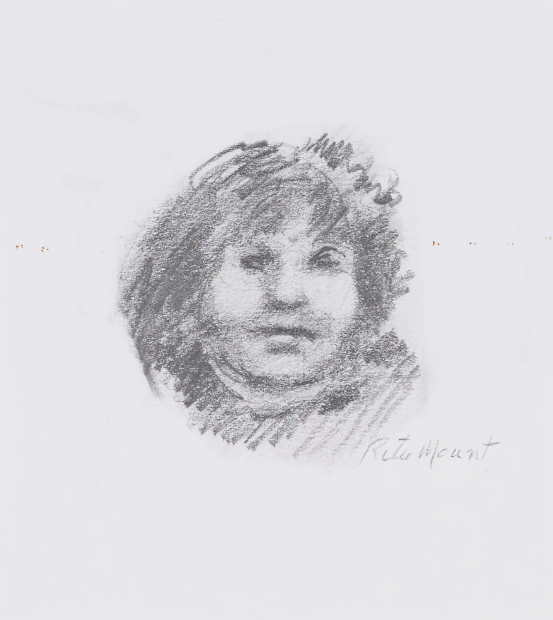 Portrait Study by Rita Mount