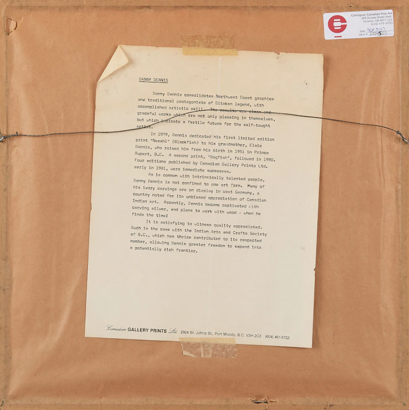 Danny Dennis, Seal; Salmon, colour serigraphs - view 3